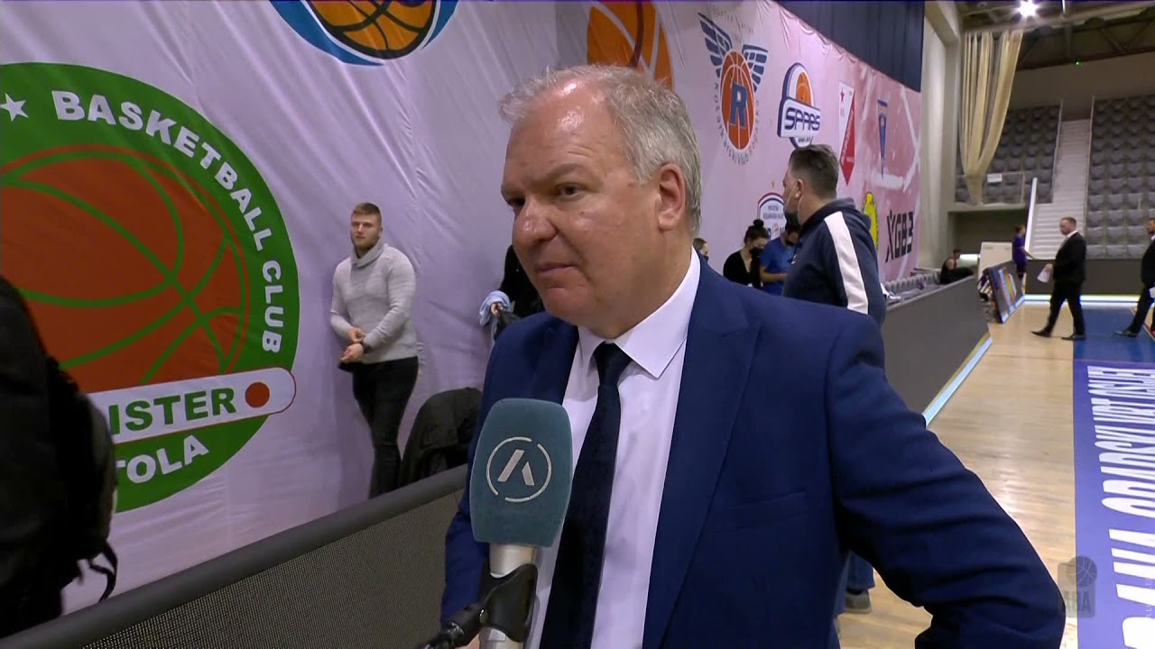 Post-game press conference (Helios Suns - Sutjeska, 11.11.2021)