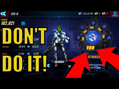 Gamora BLUE ISO-8 Trap?! NOT WORKING?! Deep-Dive Test - No Surprise! Marvel Strike Force