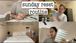 SUNDAY RESET ROUTINE│CLEAN HOUSE, HEALTHY BODY HEALTHY MIND, PLANNING