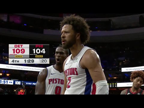 Final 4:37 WILD ENDING 76ers vs Pistons | November 9, 2025