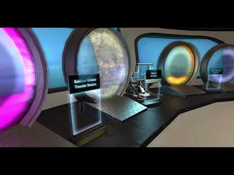 Second Life: Balticon Station - Art Show Tour