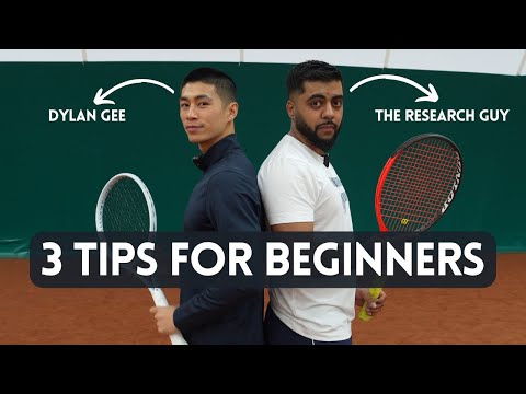 3 Tips For Beginner Tennis Players Ft Dr Aamir Hussain - The Research Guy