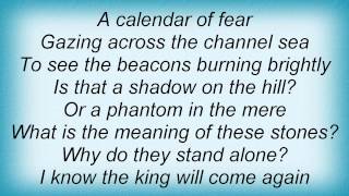 Bruce Dickinson - Return Of The King Lyrics