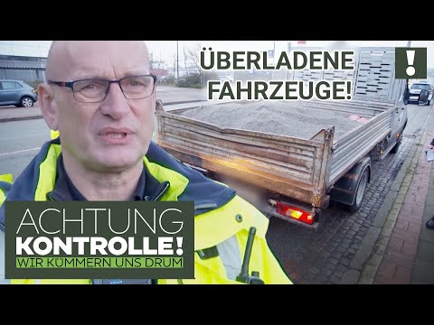 Wenn der VERKEHR zu SCHWER unterwegs ist! ACHTUNG Überladung! | Achtung Kontrolle