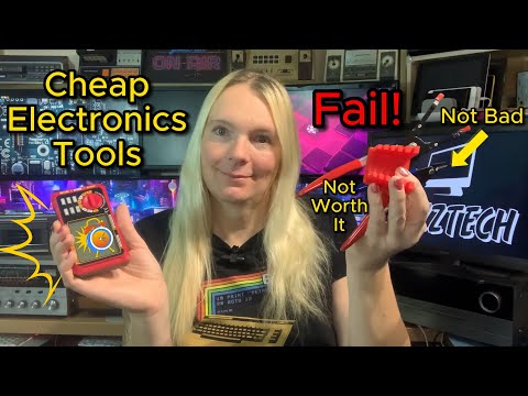 Cheap Electronics Tools Fail & A Multimeter That Wakes You Up!