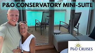 P&O Arvia Conservatory Mini Suite 9605 Full Cabin Tour
