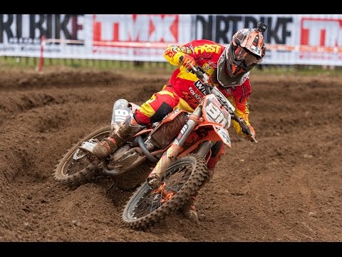 Helmet Cam: Adam Sterry Full Race | Maxxis British Motocross Lyng