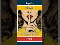 silence (verb) - definition and usage in English