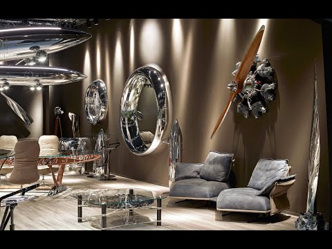 Arteinmotion - Salone del Mobile Milano 2024 - Aviation Furniture Luxury Design Made In Italy 4K