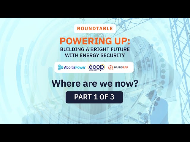 [ROUNDTABLE SERIES] Powering up: Building a bright future with energy security