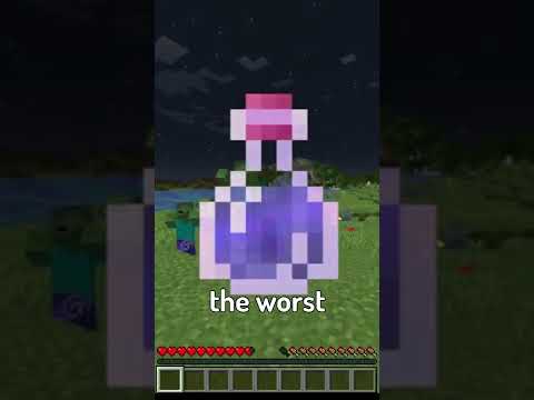The least useful Potion in Minecraft #shorts