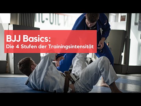 Wie du das beste aus jedem BJJ Training holen kannst - die 4 Stufen der Trainingsintensität