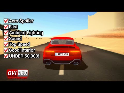 Driving School Sim 2020 - TOP 10 BEST Cars $50,000 Or Under (Ambient Lights, Speed, Interior & More)