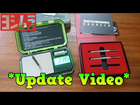 *Update Video* PERFECT Match Weight - YOSHIMURA Blast 2020 Darts