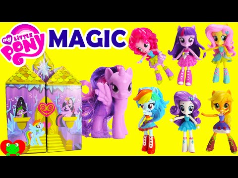 My Little Pony Magic Ponies Become Mini Dolls Surprises Video