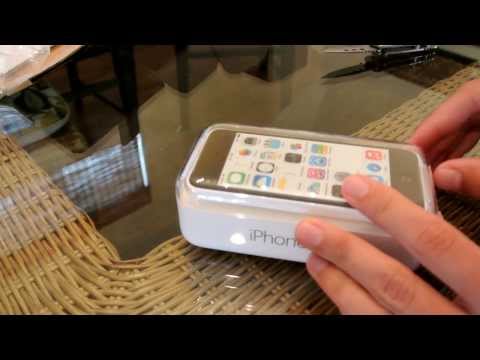 iPhone 5C White Unboxing