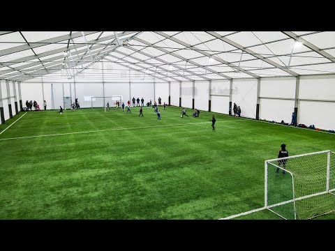 Football pitch roofing temporary structure - sports hall