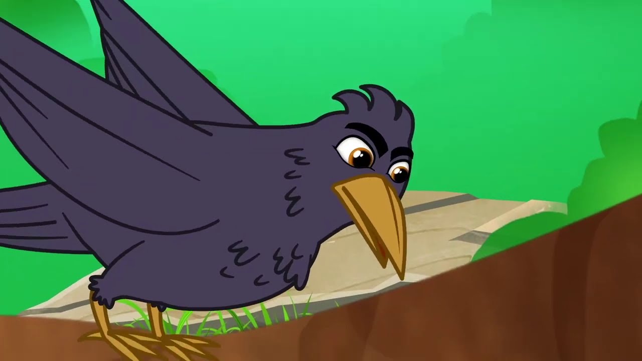 A Raposa e o Corvo + 2 Fabulas de Esopo | Desenho animado com Os Amiguinhos