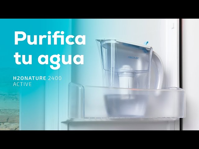 Cecotec H2ONature 2400 Active Jarra Purificadora de Agua 2.4L video