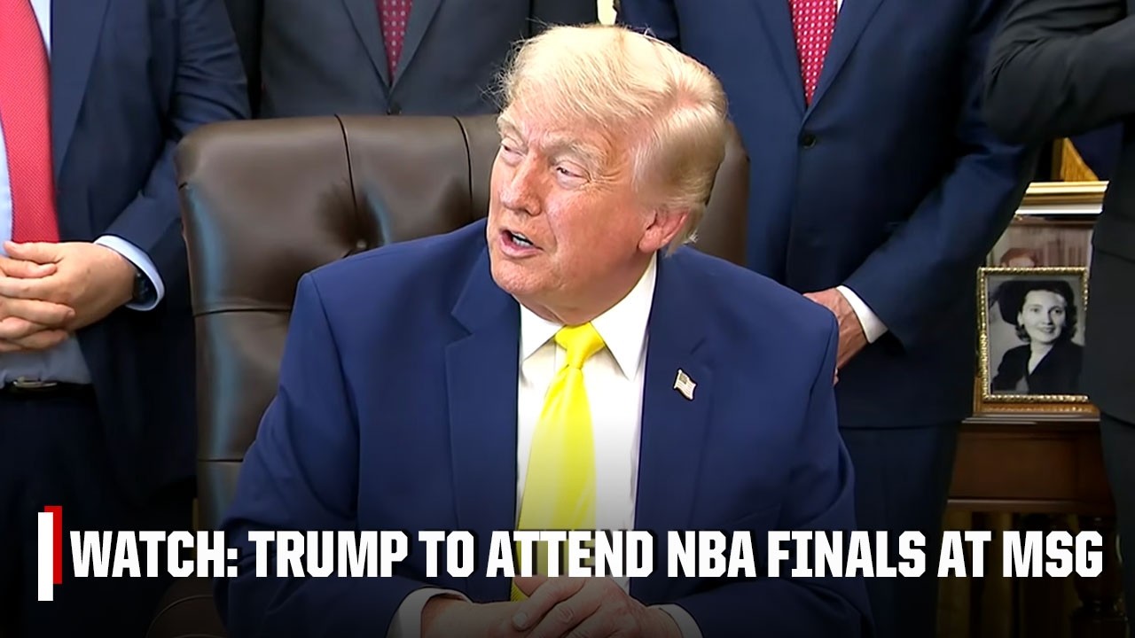 President Donald Trump to attend Spurs-Knicks NBA Finals Game 3 at MSG | ESPN