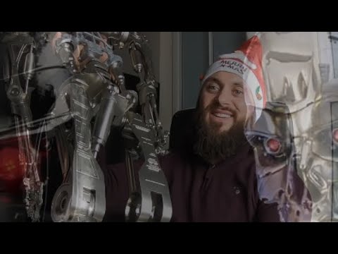 Build the Terminator - Parts 87-90 - Attaching the Upper Left Leg & Hip Accessories 🦾🦿XMAS 🎅🏼🎄