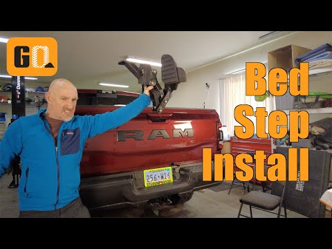Mopar Bed Step Install on RAM 2500 Power Wagon