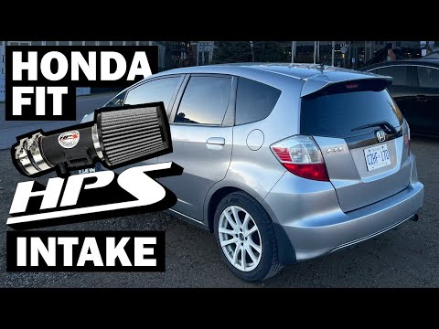 Honda Fit Gets A HPS Intake - First Mod of the Year!!!
