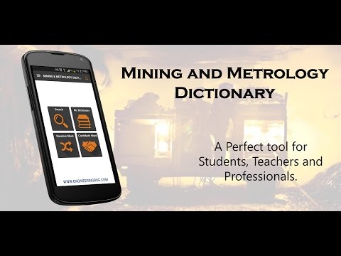 Mining and Material Terminology Video