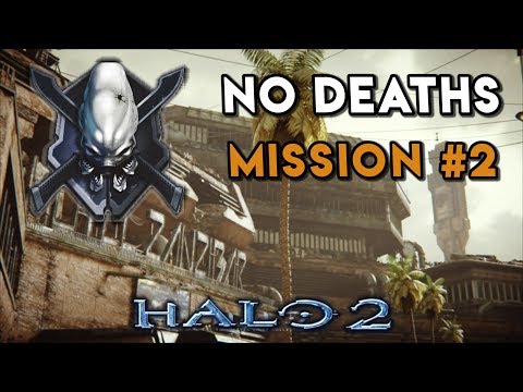 Halo 2 LEGENDARY NO DEATHS Walkthrough ► Mission #2 Outskirts