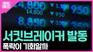 서킷브레이커 발동...폭락이 기회일까 | 박정언 캐스터