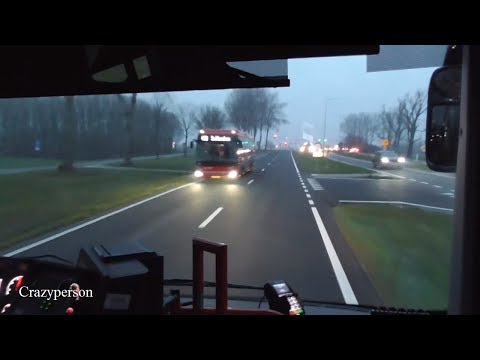Cabinerit Heenvliet - Hellevoetsluis, in Scania Bus Lijn 404