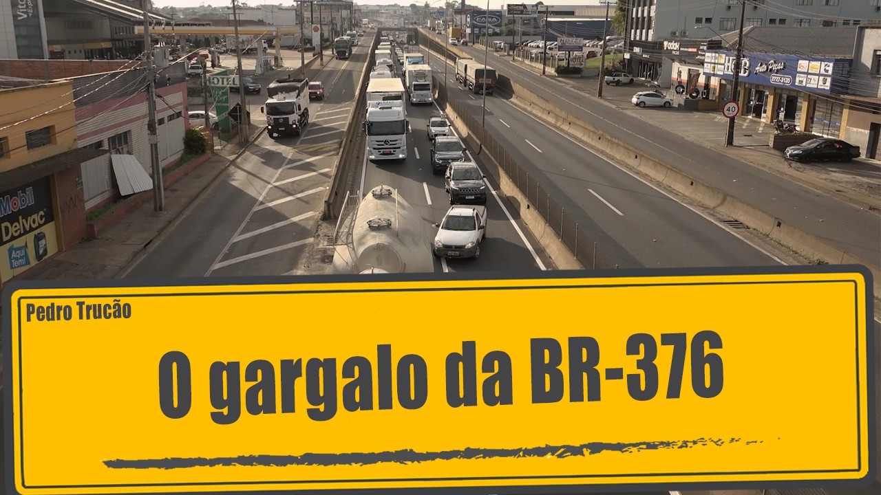 BR-376: os desafios do tráfego urbano em Ponta Grossa