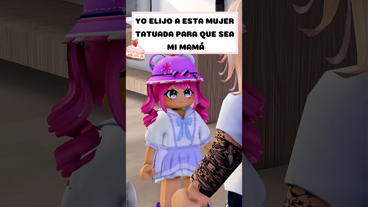 Yo elijo a Esta mujer Tatuada para que sea Mi Mamá #roblox #robloxedit