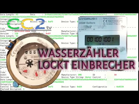 Fragwürdige Sicherheit digitaler Wasserzähler (CC2tv Folge 339)