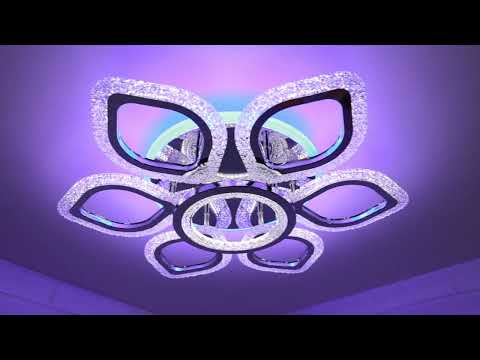 Потолочный led светильник Omiso 21800 6+1 DA TL CR, Schaffner, с подсветкой основания, хром