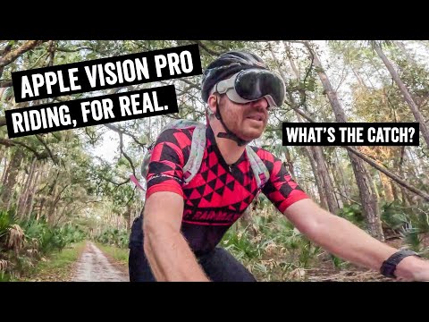 Cycling with Apple Vision Pro: Not what I expected!