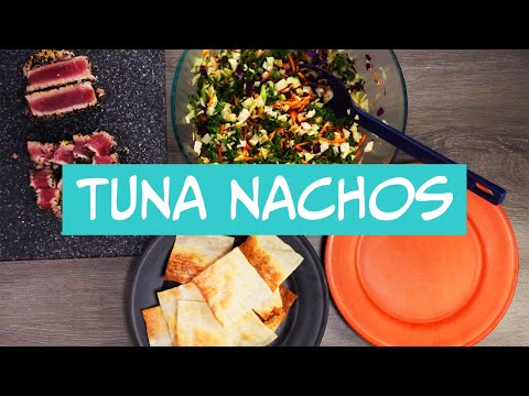 Ahi Tuna Nachos |Yak & Yeti |Disney at Home