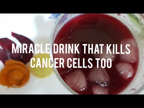 MIRACLE DRINK THAT KILLS CANCER CELLS TOO