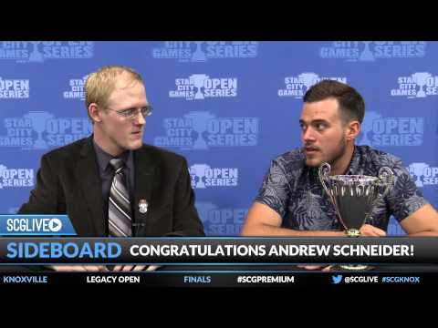 SCGKNOX - Legacy - Winner Interview - Andrew Schneider