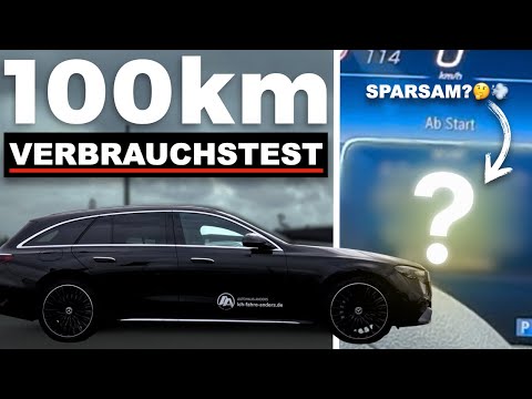 Wie viel VERBRAUCHT diese E-Klasse als PLUG-IN HYBRID?!  I Mercedes-Benz E 300de T-Modell