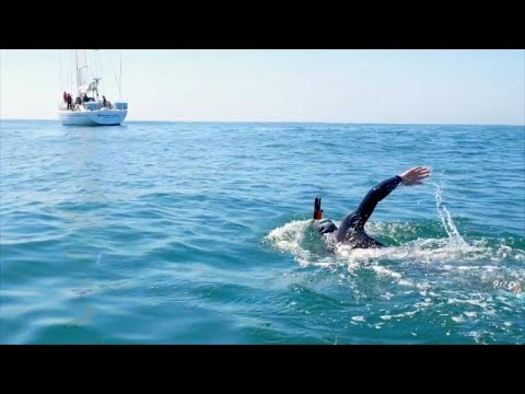 Franzose schwimmt 9000 Kilometer durch den Pazifik