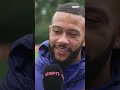 Memphis ‘vertrouwd’ bij Oranje: “Dankbaar en blij” #shorts