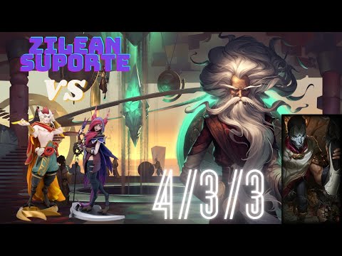 ZILEAN SUPORTE VS XAYAH/RAKAN. OPRESSÃO NA BOT LANE. GAME RÁPIDO.