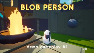 Came in like a WRECKING BALL - Beach map | Blob Person Demo gameplay #1