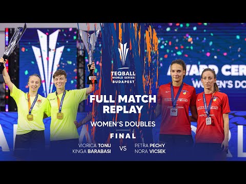 Teqball World Series 2024 - Budapest | Women's Doubles, Finals | Full Match