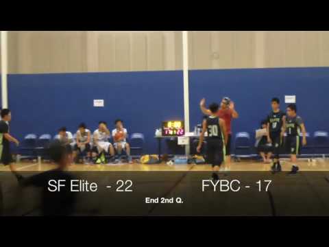 SF Elite vs FYBC - 8th Grade Boys - 2016 FYBC Basketball Tournament