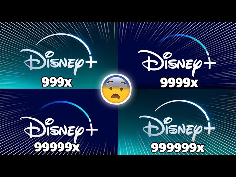 Disney Plus Intro but It’s FASTER Than Light! (999999x Speed)