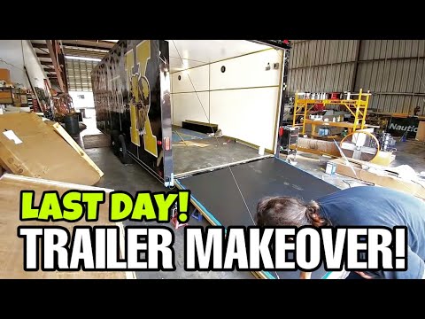 FINAL HOURS RUSH to get the Band Trailer done!  So much too do! Part 8
