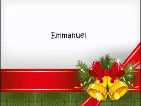 Video thumbnail for Emmanuel