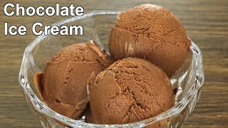 집에서 만드는 3가지 재료 초콜릿 아이스크림 레시피